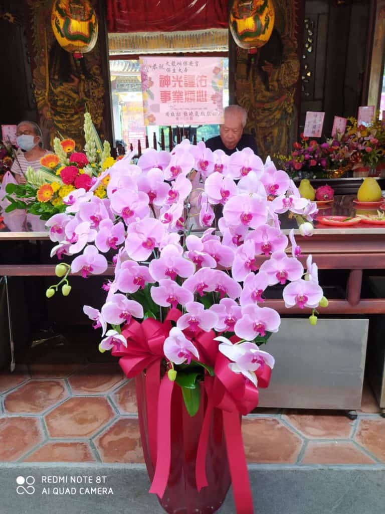 答謝眾神護佑蘭花