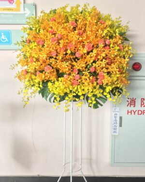 黃色色系花籃