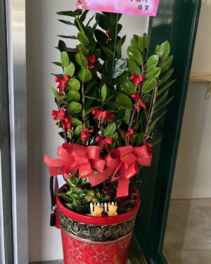 開幕送鮮花