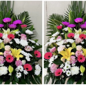 桃園告別式花籃一對04 中壢告別式花籃