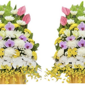 中壢御殿園告別式花籃