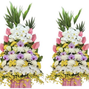 中壢御殿園告別式花籃