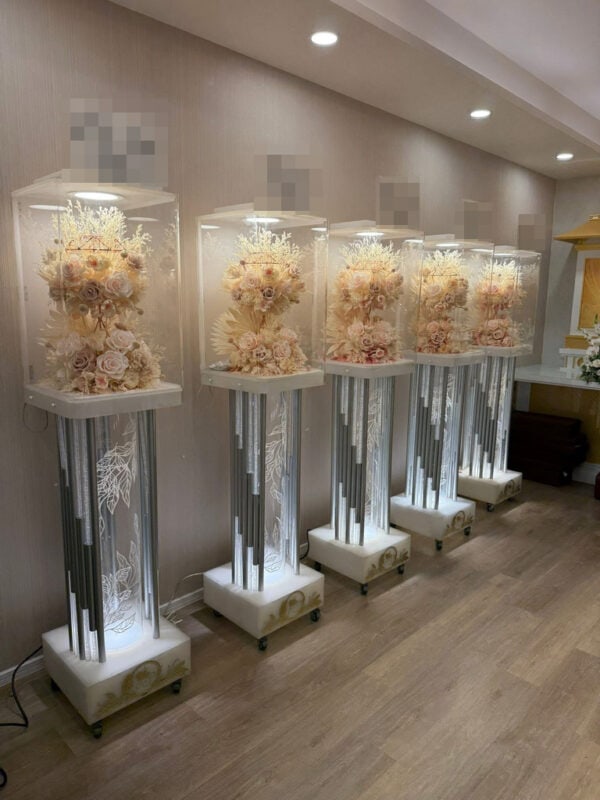 月陽會館告別式永生花柱安靈出租